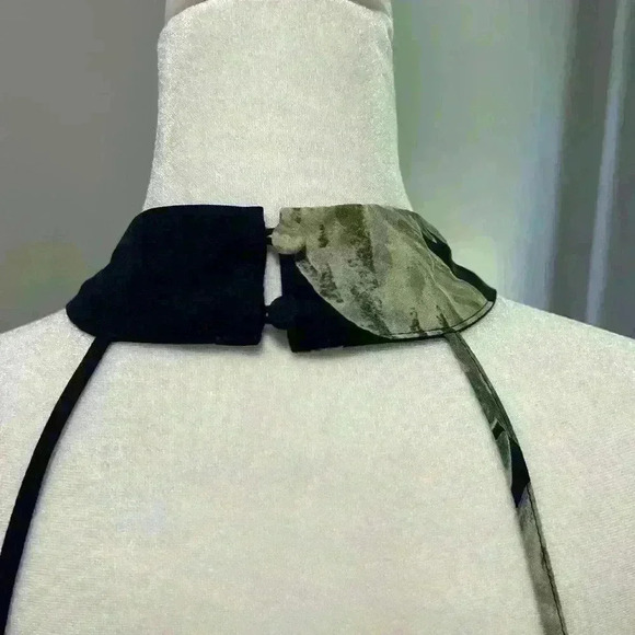 Floral leaf summer dress NWT, Size small - Picture 7 of 8